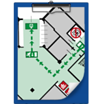 ontruimingsplattegrond